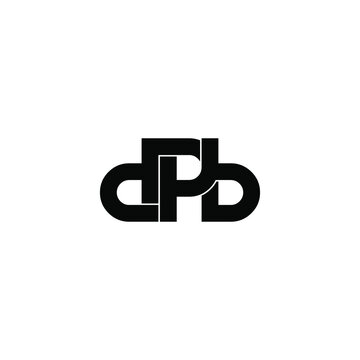 dpb letter original monogram logo design