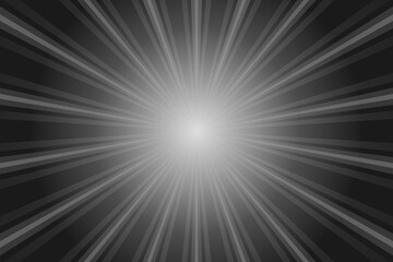 放射状背景（黒）