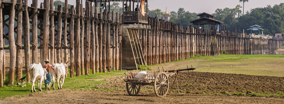 U Bein teak bridge