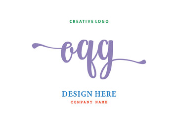 OQG lettering logo is simple, easy to understand and authoritative
