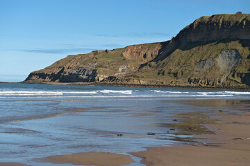 Cayton bay beach Scarborough England
