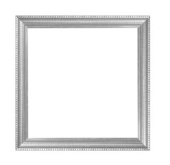 Fototapeta premium vintage picture and photo frame isolated on white background