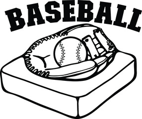 baseball and glove | baseball equipment