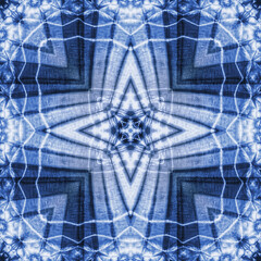 Seamless kaleidoscope or endless pattern for ceramic tile, wallpaper, linoleum, textile, web page...