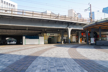 誰もいないJR有楽町駅