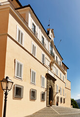 Fototapeta na wymiar View of Apostolic Palace , Castel Gandolfo