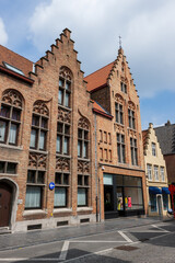 Obraz premium Streets of the medieval city of Bruges