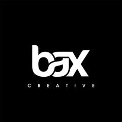 BAX Letter Initial Logo Design Template Vector Illustration