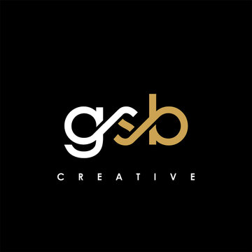 GSB Letter Initial Logo Design Template Vector Illustration