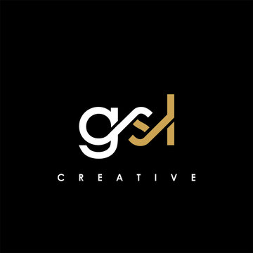 GSL Letter Initial Logo Design Template Vector Illustration