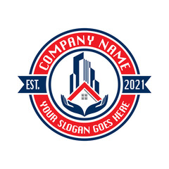 real estate logo , building vector