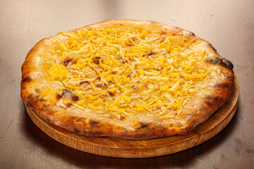 Georgian traditional cuisine – Khachapuri with cheese
