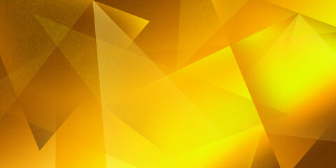 Abstract orange yellow gradient geometric shape background with dynamic triangle modern corporate concept for wide banner