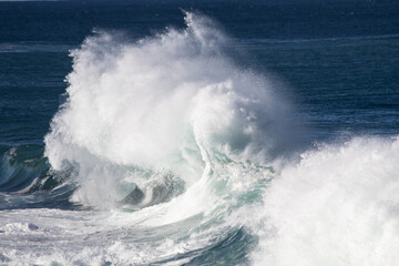 Ocean wave upclose
