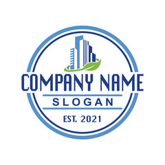 real estate logo , building vector