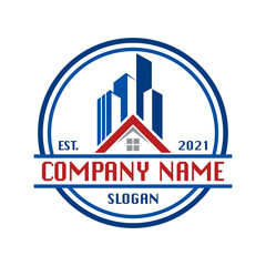 real estate logo , building vector