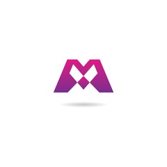 initial m logo design icon inspiration
