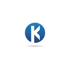 initial k logo design icon inspiration