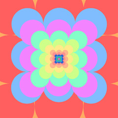 Geometric pattern for your design and background