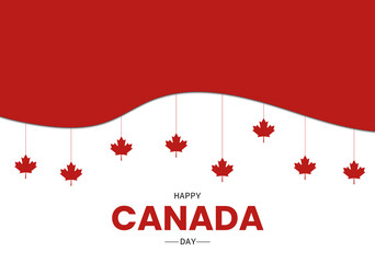 Canada Day Simple Greeting Card