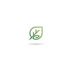 green with letter e logo design icon inspiration
