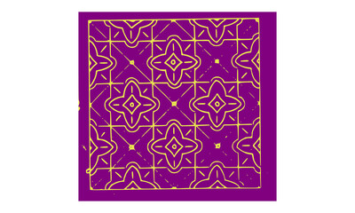 purple floral pattern