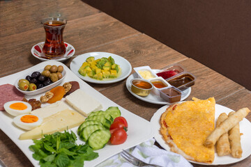 One person Turkish breakfast is also amazing , especially with Avocado dish and Omlet by the sides