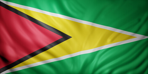  Guyana 3d flag