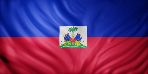  Haiti 3d flag