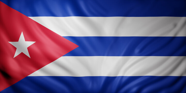  Cuba 3d flag