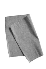 Folded napkin isolated