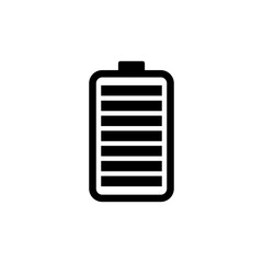 battery icon set vector sign symbol