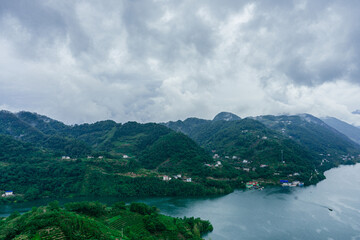 Beautiful Natural Scenery of Three Gorges in China