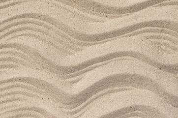 sand with an abstract pattern