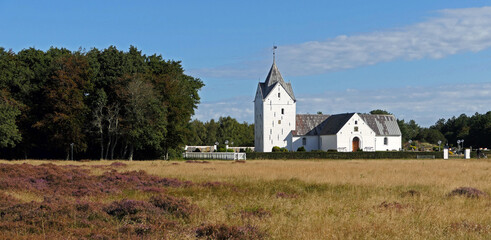 Die Kirche Sankt Clemens auf der Insel Römö