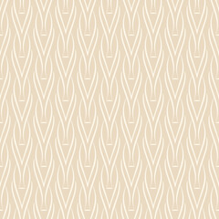 Abstract background pattern with simple decorative ornament backdrop on beige background, wallpaper. Seamless pattern, texture. Vector illustration for design.