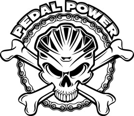 human skeleton riding bicycle