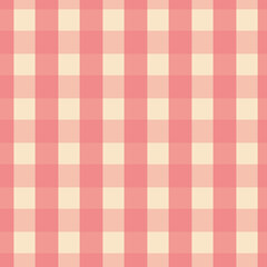Pink squares vector seamless repeat pattern print background