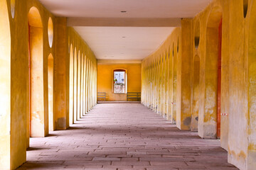 Castle Favorite baroque hunting lodge near Baden Baden, Baden Wuerttemberg, Germany
