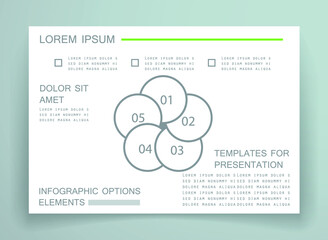 Cards for business data visualization