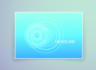 Cards for business data visualization