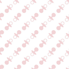 Baby shower toys seamless pattern background vector cute wallpaper scrapbook newborn textile paper illustration.