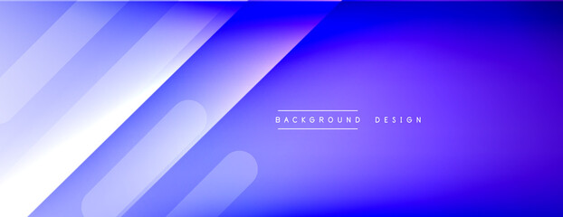 Dynamic lines abstract background. 3D shadow effects and fluid gradients. Modern overlapping forms