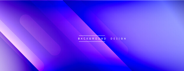 Dynamic lines abstract background. 3D shadow effects and fluid gradients. Modern overlapping forms