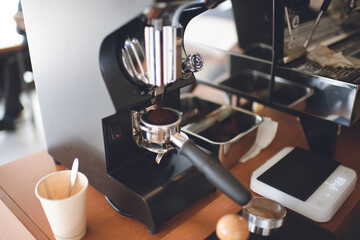 バリスタ用エスプレッソマシーン
