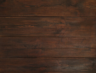 Fototapeta premium Texture of wooden surface as background, top view