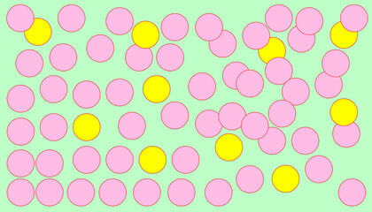 Contemporary poster, cover background template design. Abstract circular geometric shapes composition. Trendy conceptual illustration. Creative minimalist artistic. Graphic resource, wall decoration.