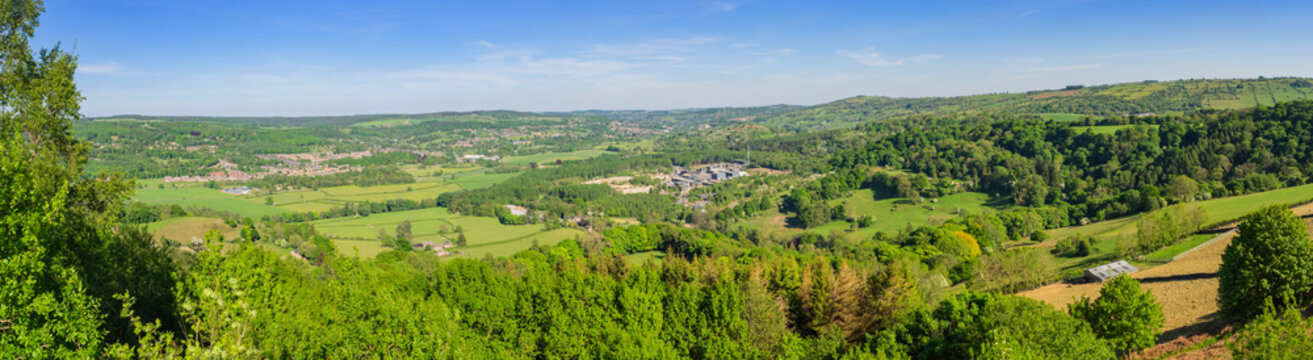 Matlock , Derbyshire From Stanton Moor