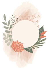 Modern universal art templates. Abstract design. Vector illustration.