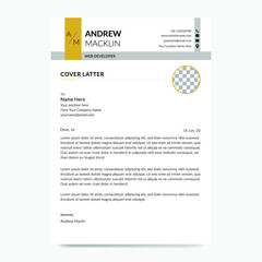 Clean Resume/CV Cover Design